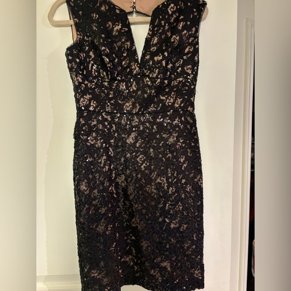 BCBG open back black dress 4 - Picture 1 of 3